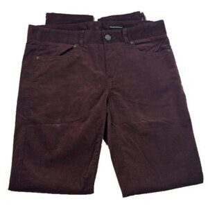 Club Monaco | Brown Joy Ankle Corduroy Pan…